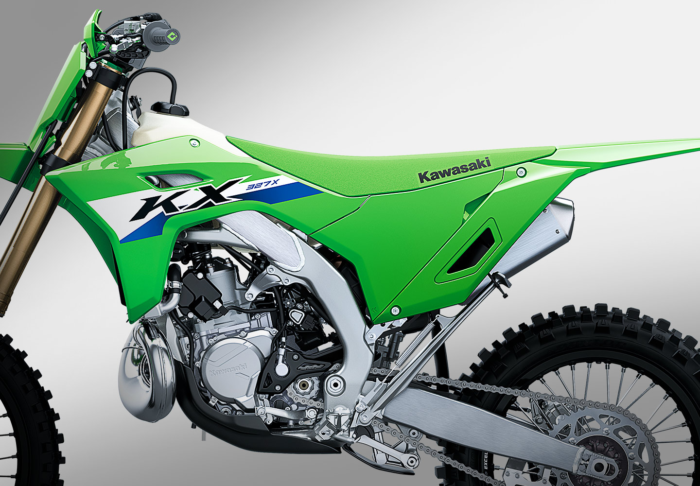 Cross-Country Motorcycle | 2-Stroke Dirt Bike | Kawasaki KX™327X