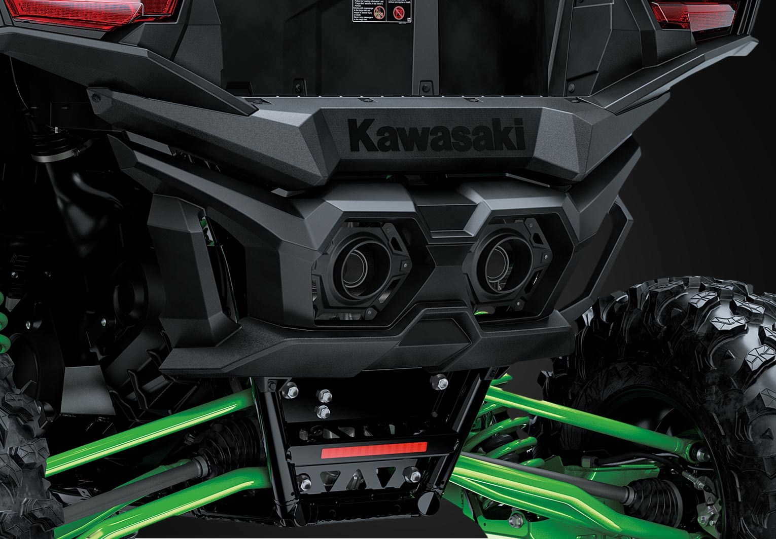 DUAL-EXIT EXHAUST