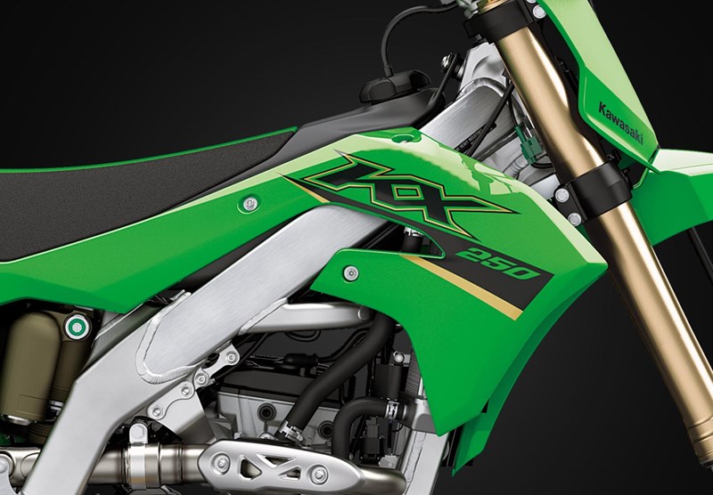 Kawasaki Kx250 Motocross Motorcycle High Performance Dirtbike
