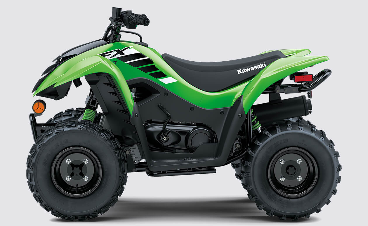 Kawasaki KFX 90 Youth ATV Mid Level Four Wheeler