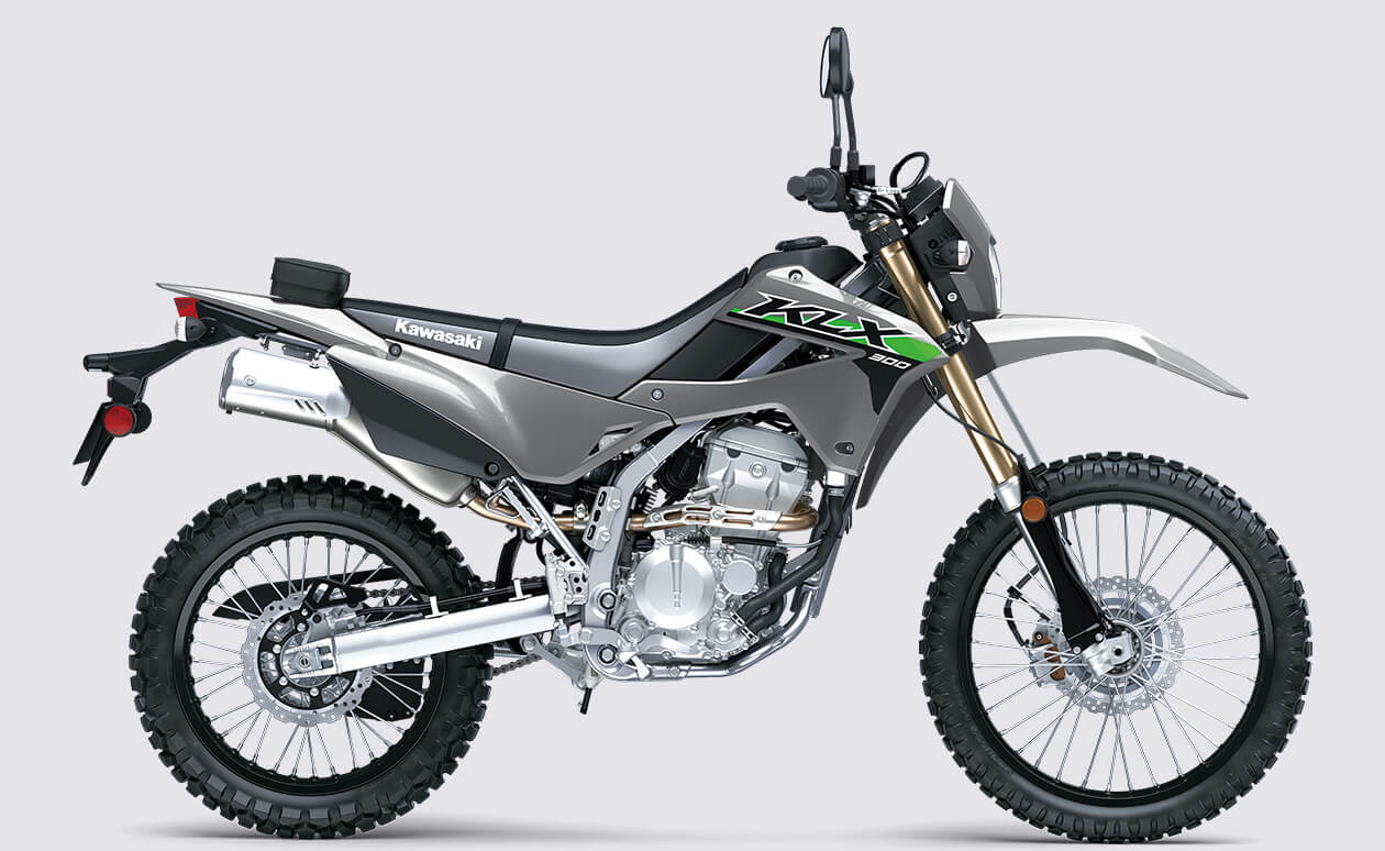 Kawasaki KLX 300 Dual Sport Bike Capable Powerful