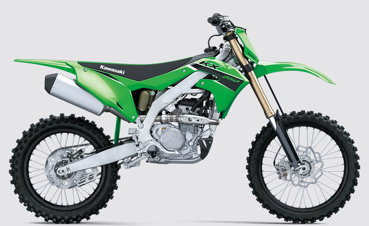 1 Kawasaki KX 250 No grün 