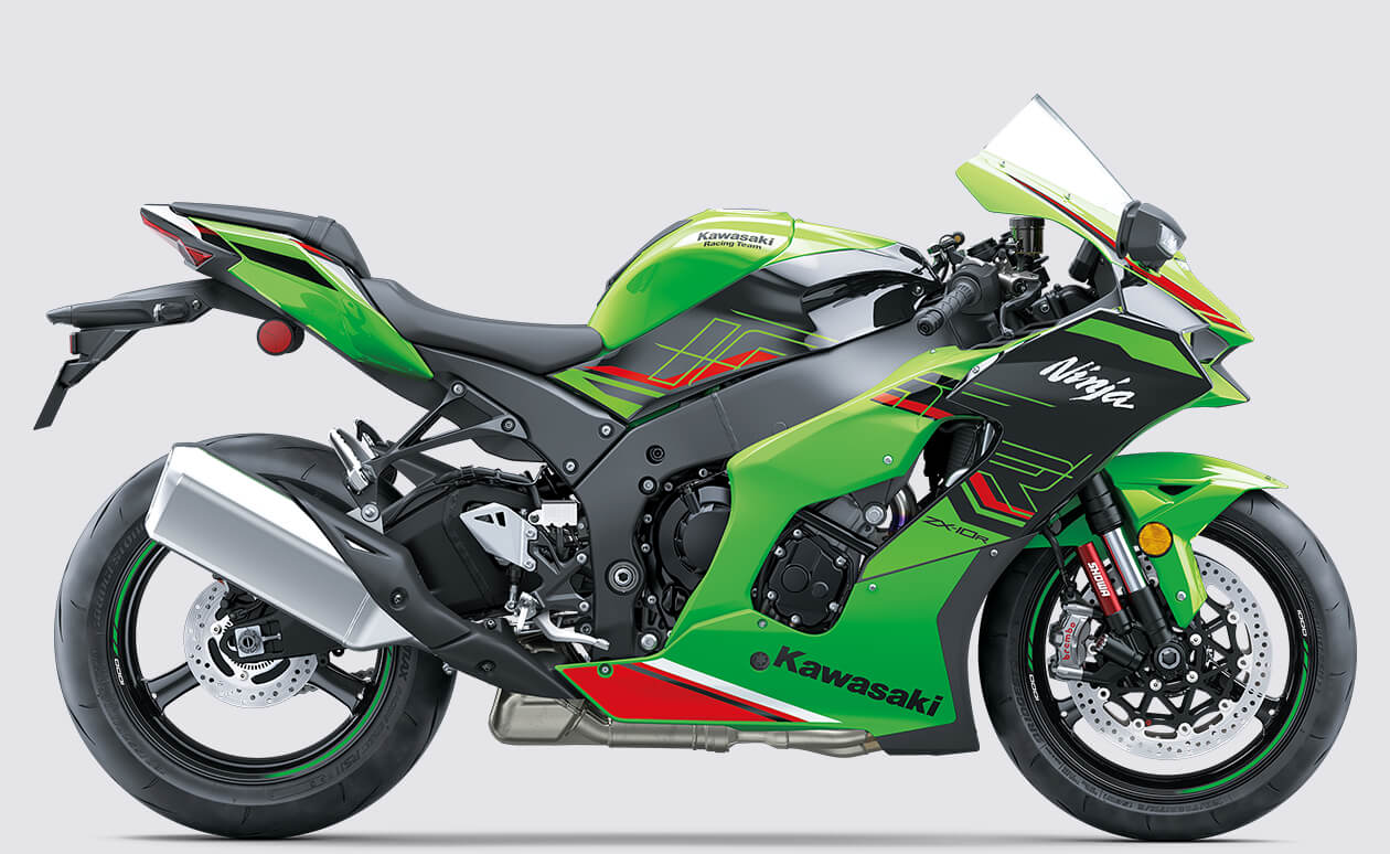 Kawasaki Ninja ZX 10R Supersport Motorcycle Race Ready Power