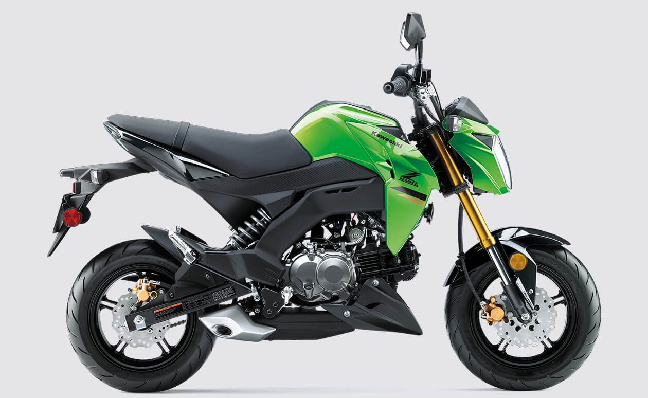 Kawasaki Z125 PRO | Naked Motorcycle | Nimble & Fun