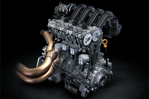 Graphic treatment of side x side engine. opens in a new window