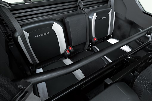 Another view of rear seats in a side x side. opens in a new window