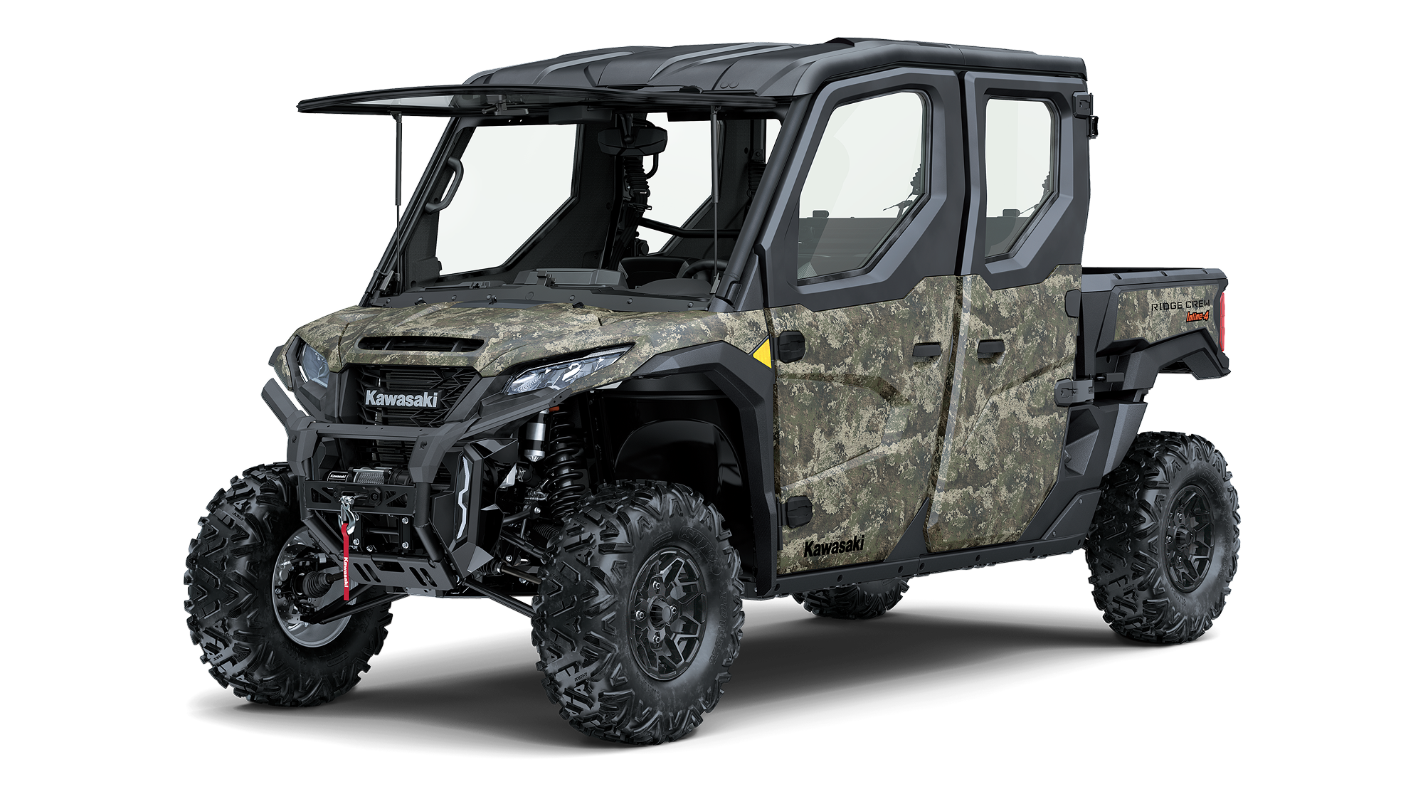 2027 Kawasaki Ridge Crew HVAC Camo
