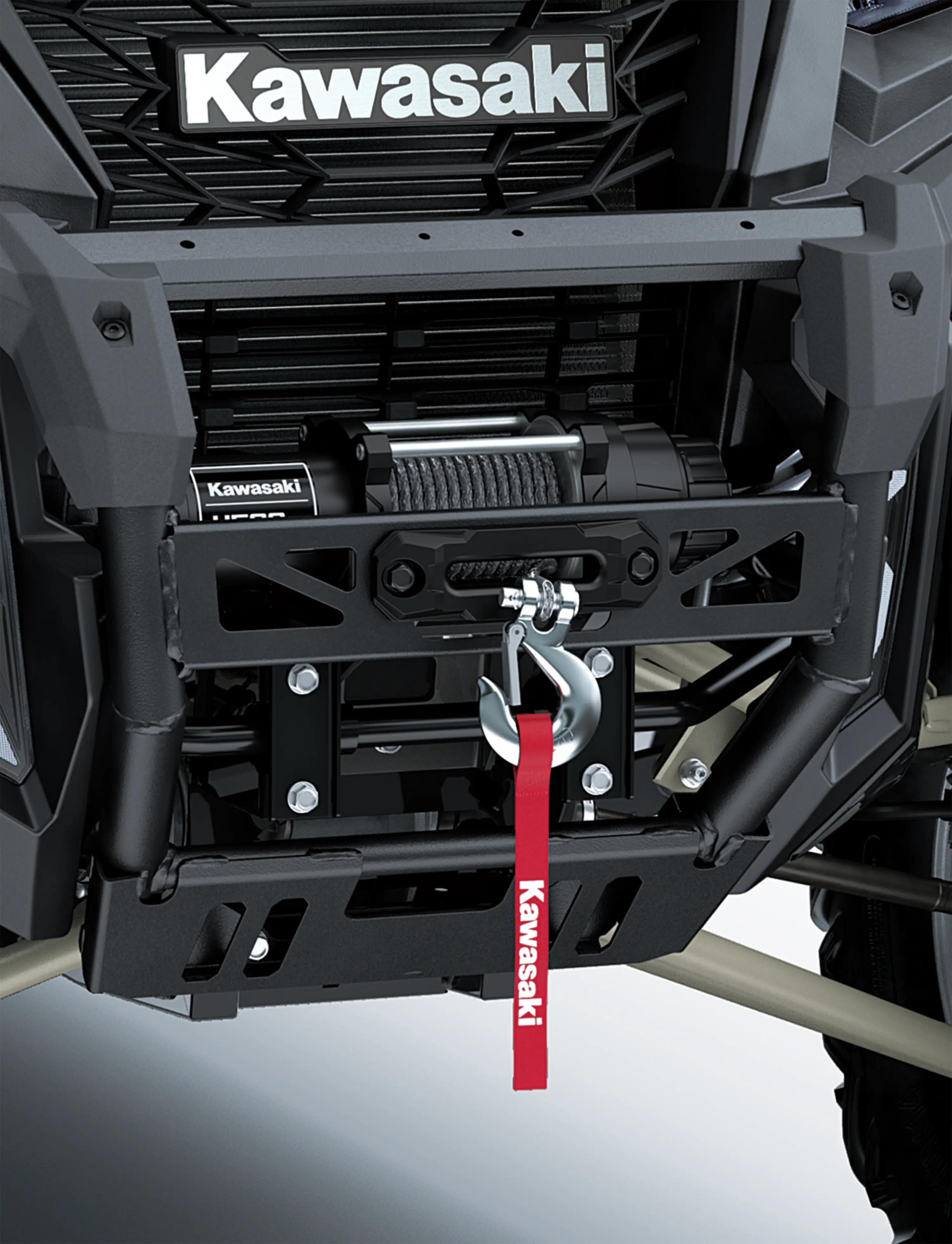Winch on a side x side.