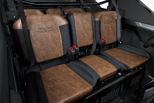 Rear seats in a side x side. opens in a new window