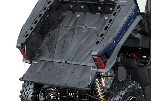 Tilting cargo bed of side x side. opens in a new window