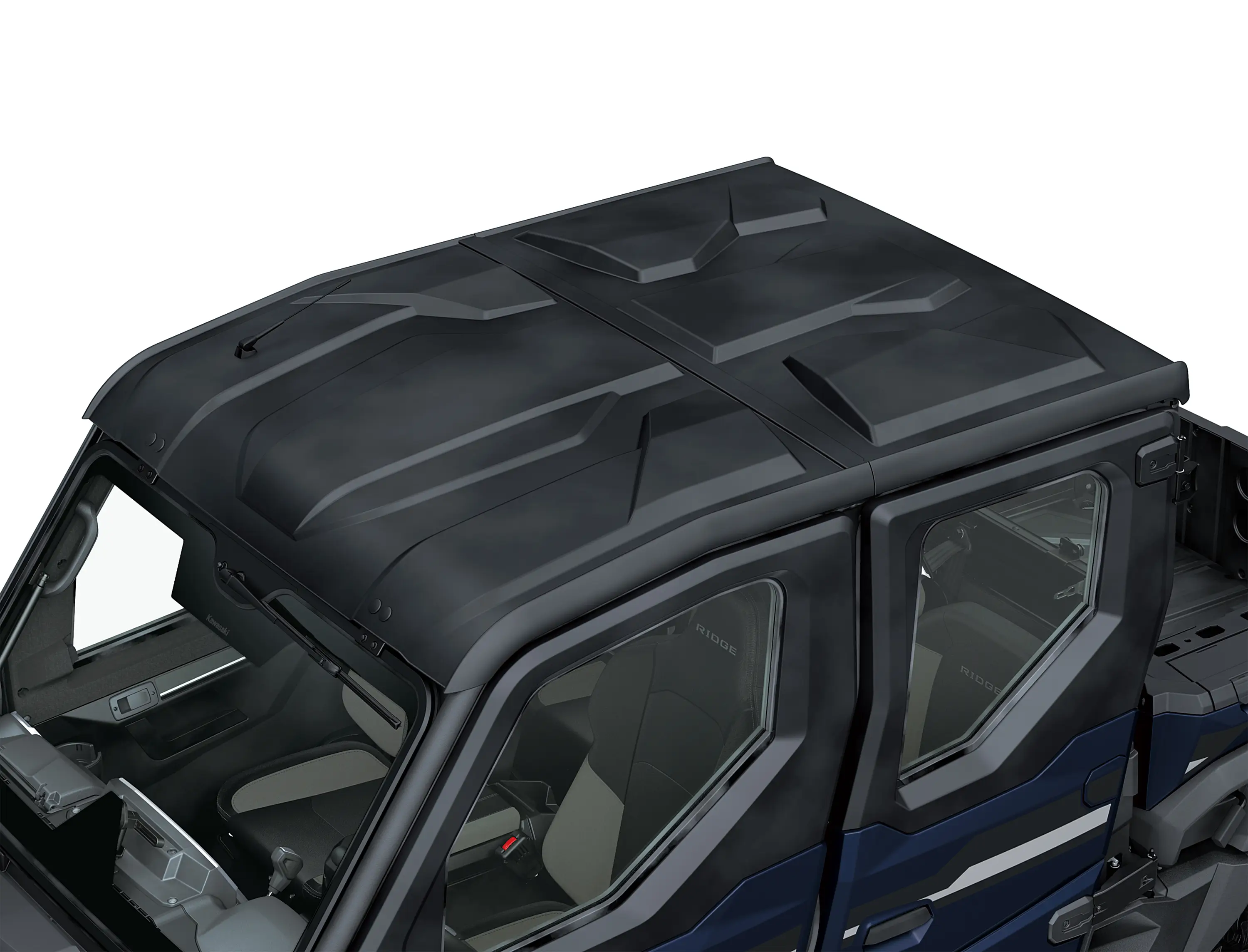 Roof on a side x side.