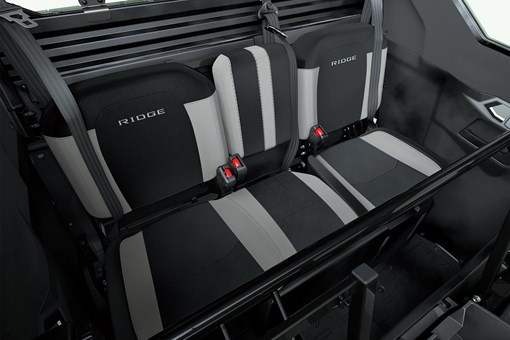 Rear seats in a side x side. opens in a new window