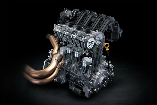 Graphic treatment of side x side engine. opens in a new window