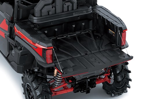 Cargo bed of side x side. opens in a new window