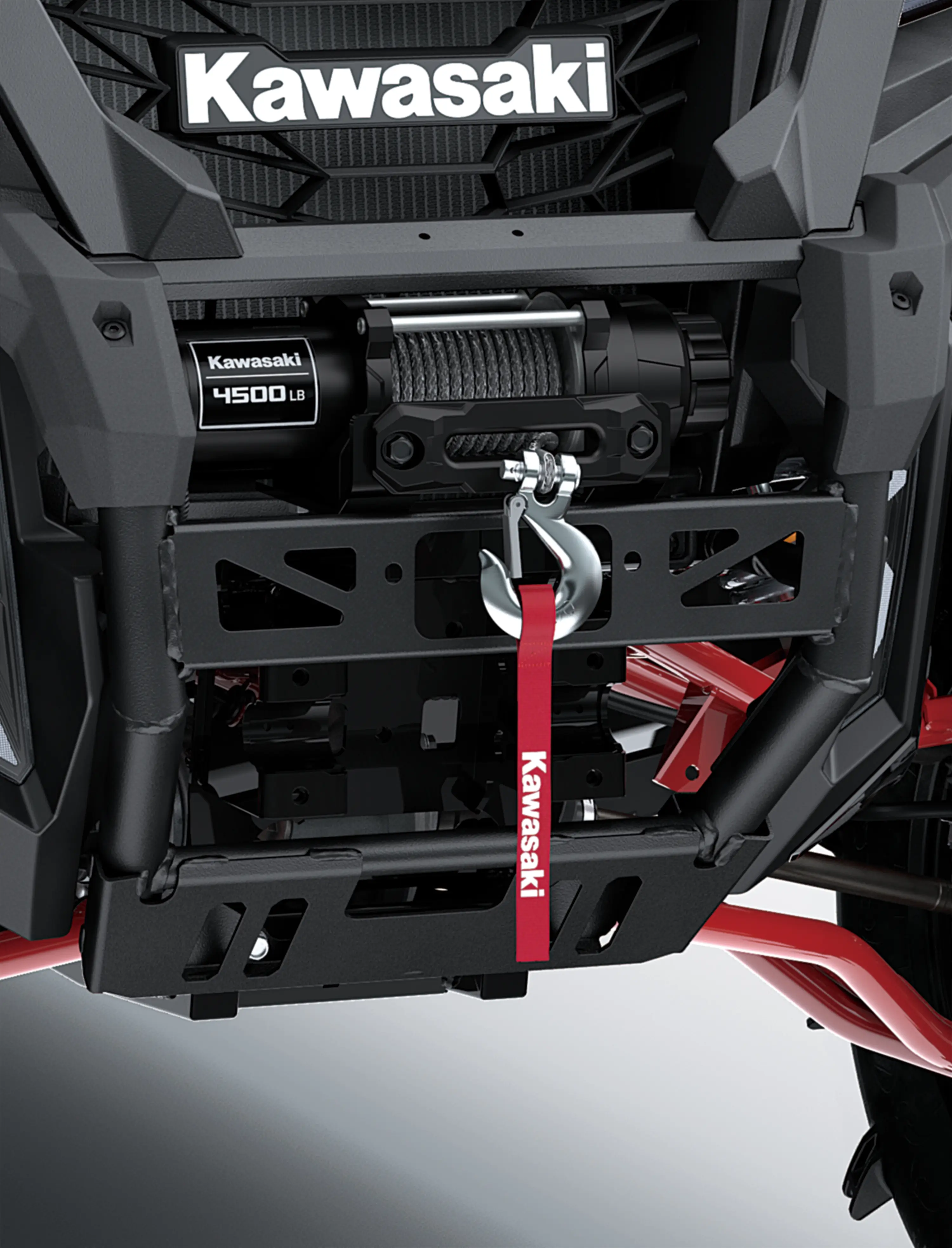 Winch on a side x side.