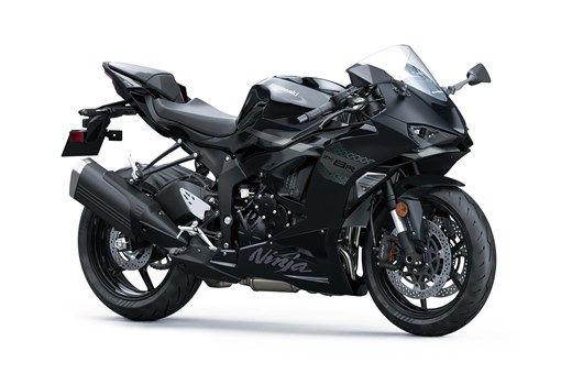 Three-quarter front angle of a motorcycle staged in a white studio background. opens in a new window