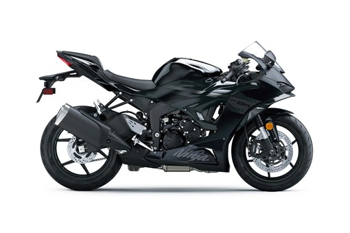 Side angle of a motorcycle staged in a white studio background. opens in a new window