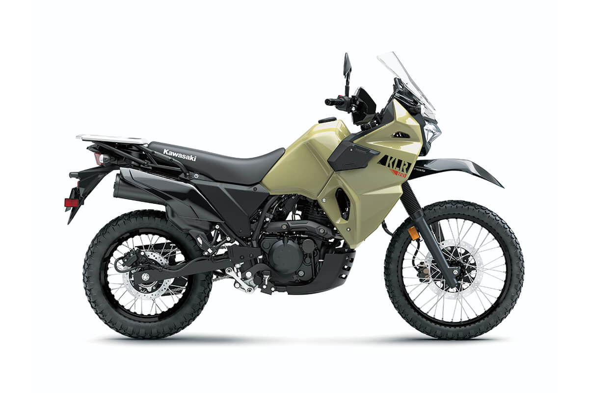 2022 Kawasaki KLR®650 DualSport Bike Rugged and Reliable