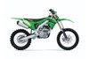 Side angle of a Motorcycle with a white studio background.