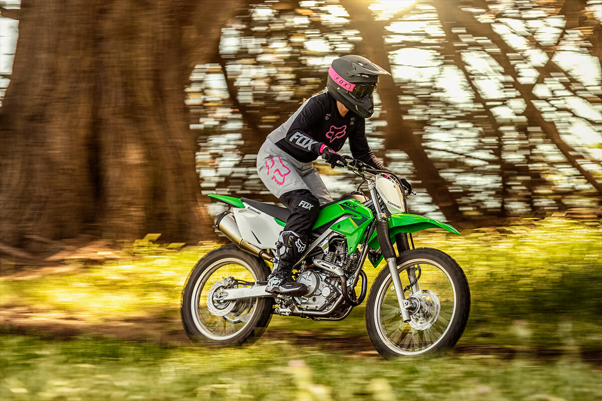 2022 Kawasaki KLX®230R S OffRoad Motorcycle TrailRiding Performance