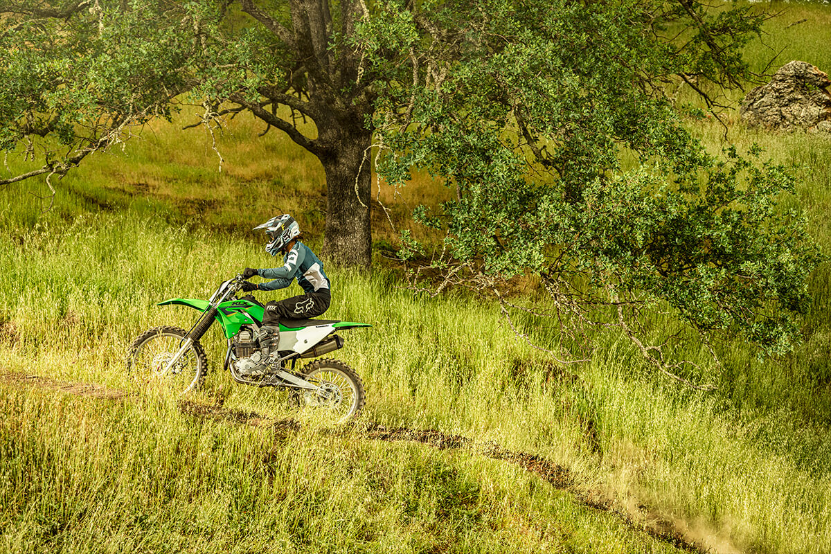 2022 Kawasaki KLX®230R S OffRoad Motorcycle TrailRiding Performance