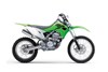 Side angle of a Motorcycle with a white studio background.