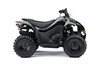 Side angle of an ATV with a white studio background.