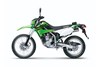 Profile angle of a Motorcycle with a white studio background.