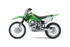 Profile angle of a Motorcycle with a white studio background.