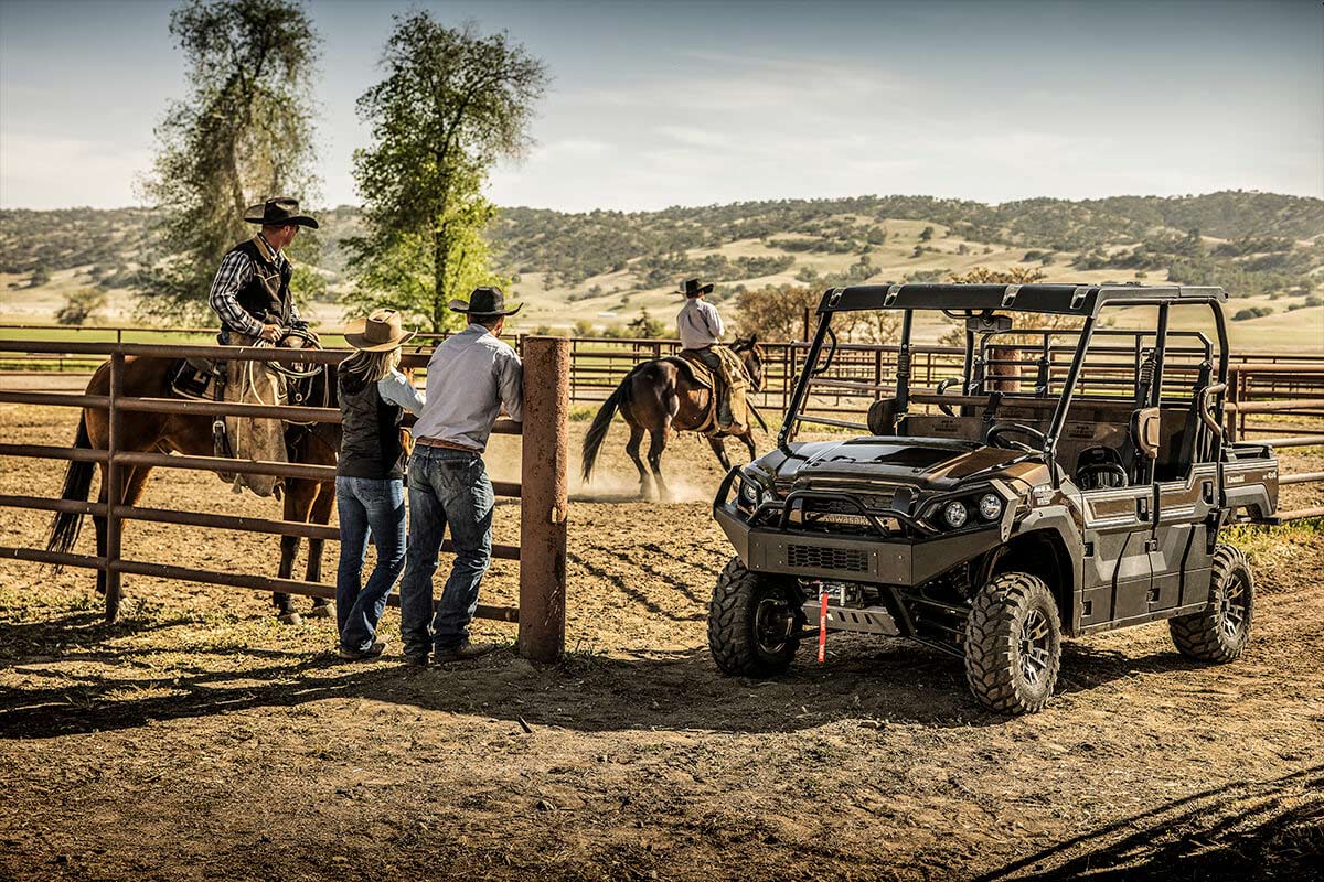 Kawasaki MULE PROFXT™ Ranch Edition Platinum Side x Side Flagship