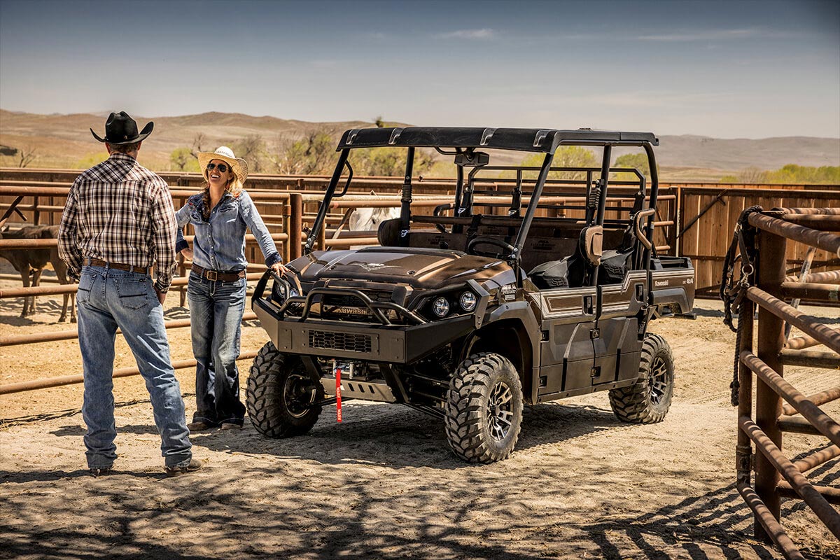 Kawasaki MULE PROFXT™ Ranch Edition Platinum Side x Side Flagship