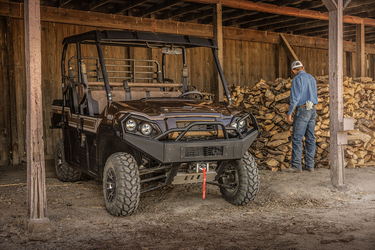 Kawasaki MULE PROFXT™ Ranch Edition Platinum Side x Side Flagship