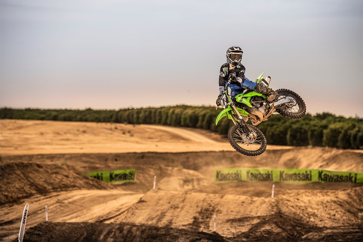 Kawasaki kx250f езда вдвоем