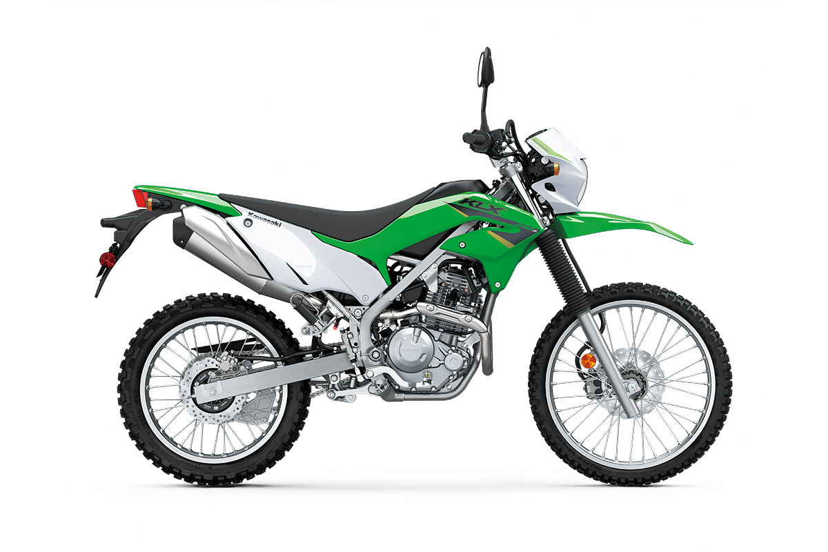 Kawasaki KLX®230 S ABS DualSport Bike On and OffRoad Adventure