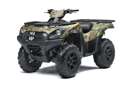 Three-quarter front angle of an ATV staged in a white studio background. opens in a new window