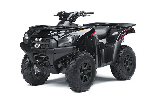 Three-quarter front angle of an ATV staged in a white studio background. opens in a new window