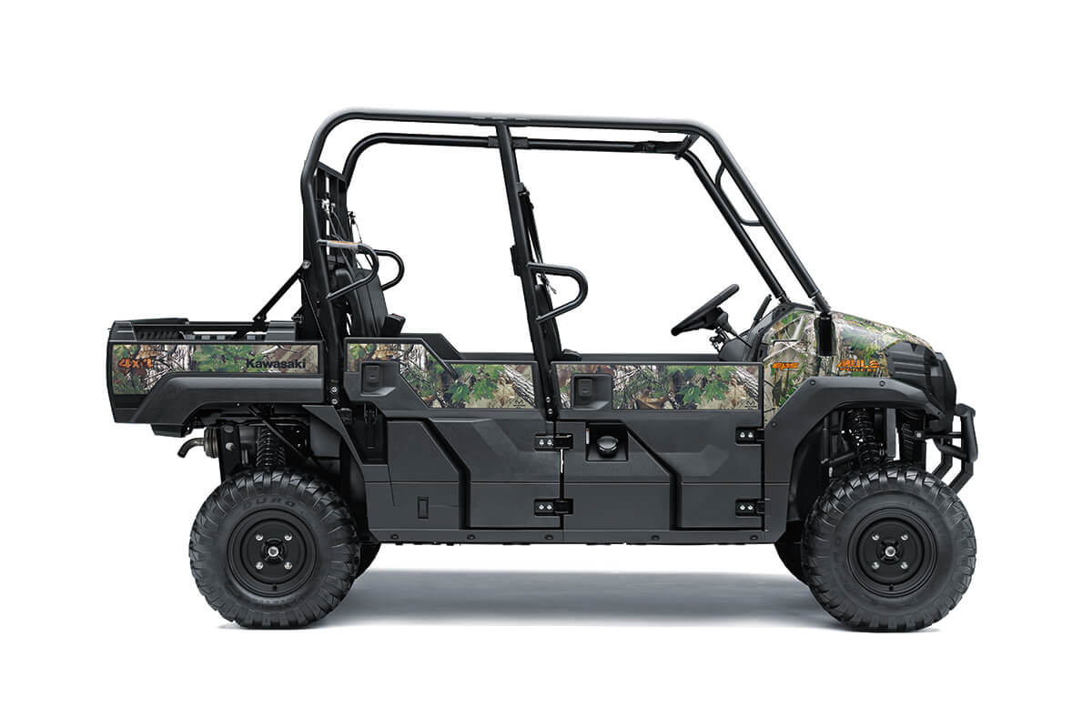 Side angle of a side x side staged in a white studio background.