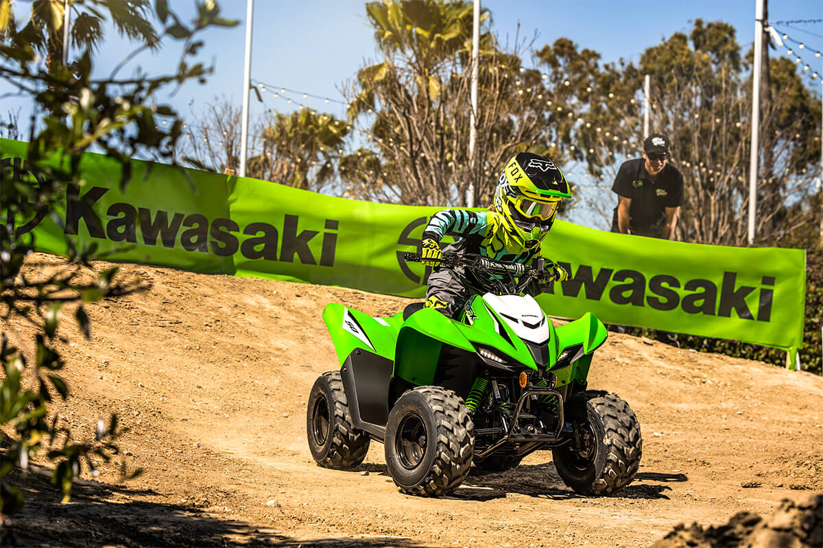 2023 Kawasaki KFX®50 Youth ATV BeginnerFriendly Performance