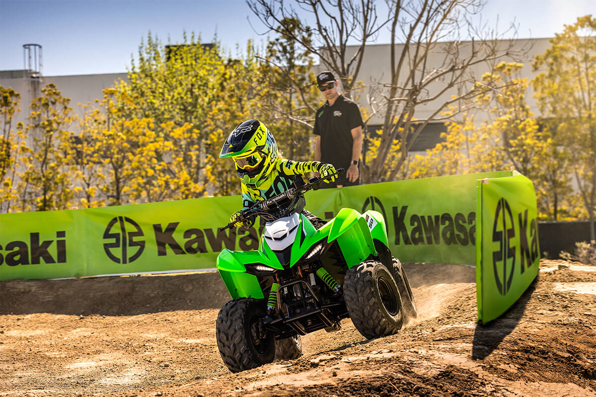 2023 Kawasaki KFX®50 Youth ATV BeginnerFriendly Performance