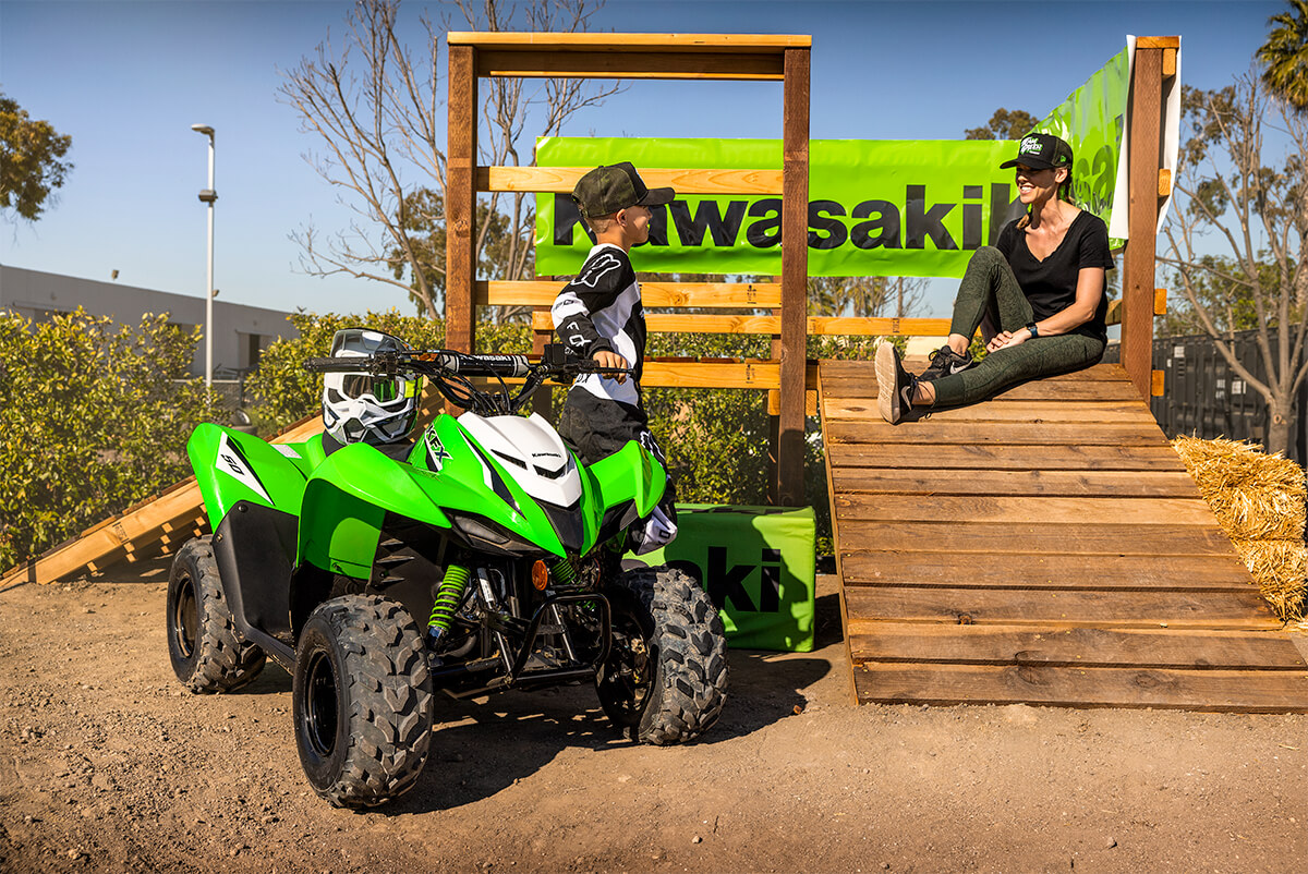 Kawasaki childs outlet 4 wheeler