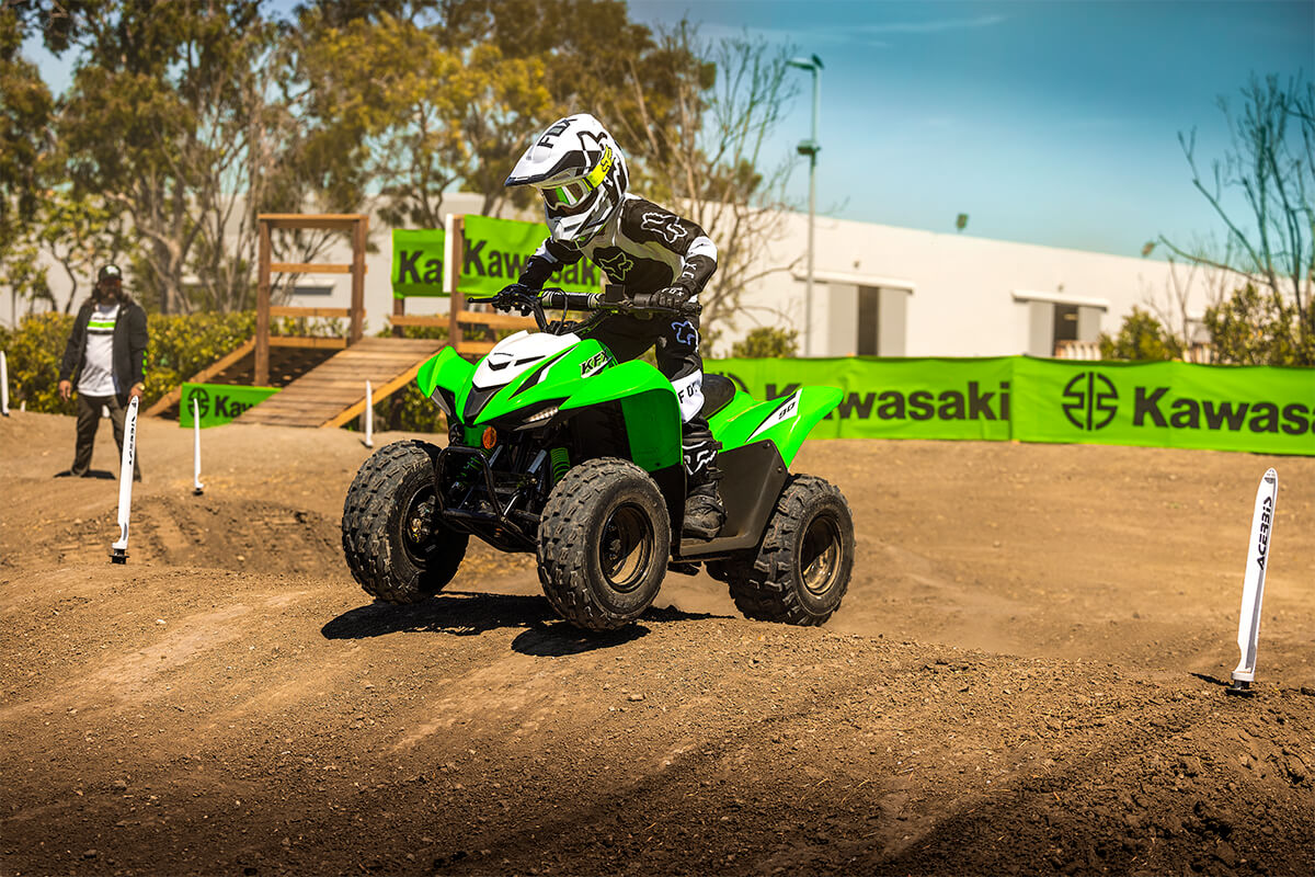 Kawasaki childs 2024 4 wheeler