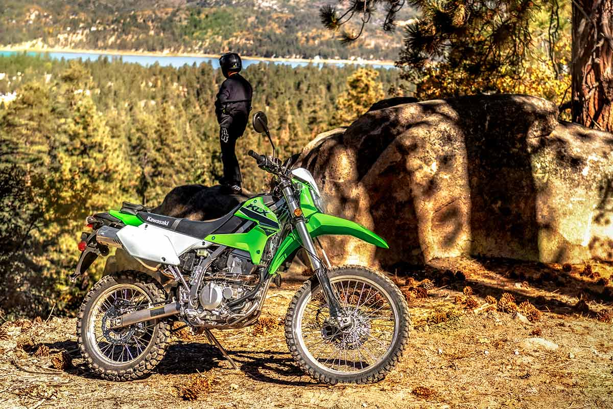 Kawasaki street dirt sales bike