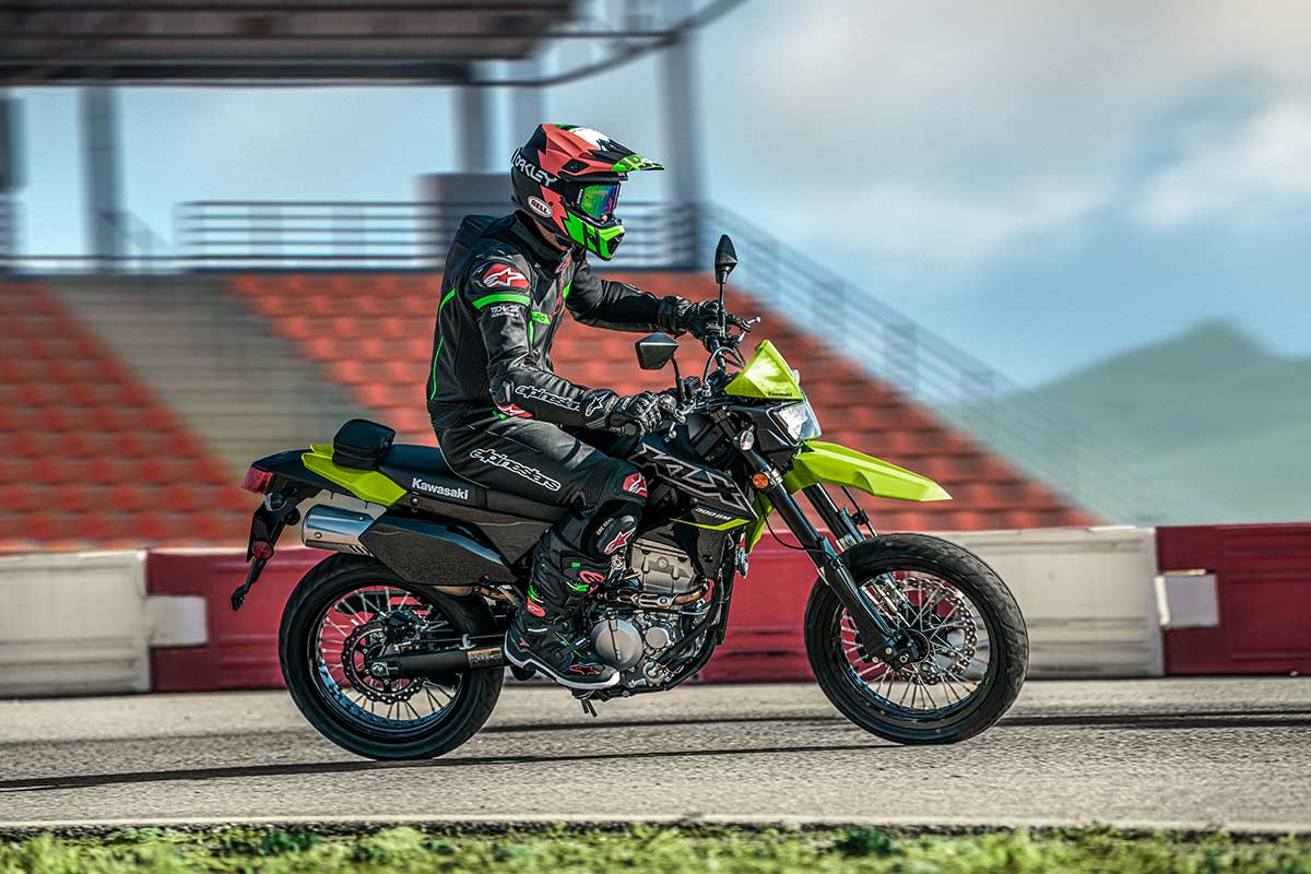 2023 Kawasaki KLX 300SM Motorcycle Supermoto Fun