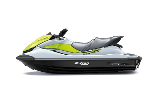 Profile angle of a personal watercraft staged in a white studio background. opens in a new window
