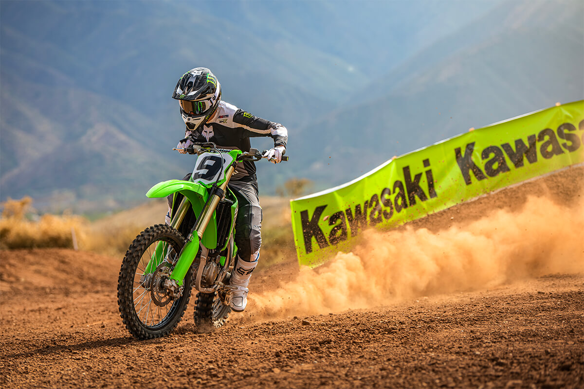 Kawasaki kx250f езда вдвоем