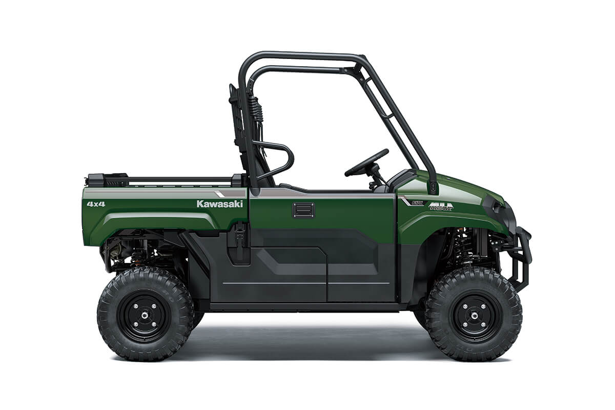 Profile angle of a side x side staged in a white studio background.