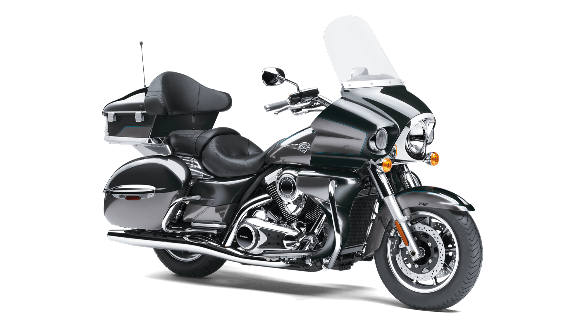 Kawasaki Vulcan® 1700 Voyager® ABS | Cruiser Motorcycle
