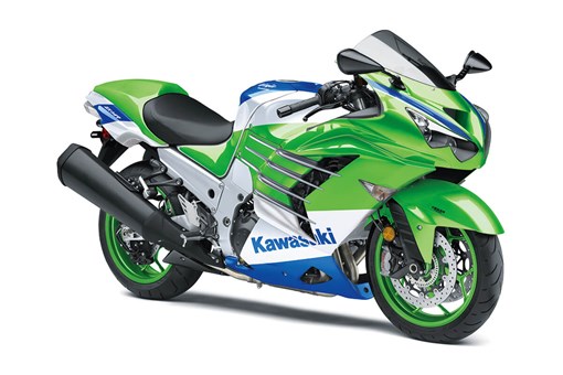 Three-quarter front angle of a motorcycle staged in a white studio background. opens in a new window