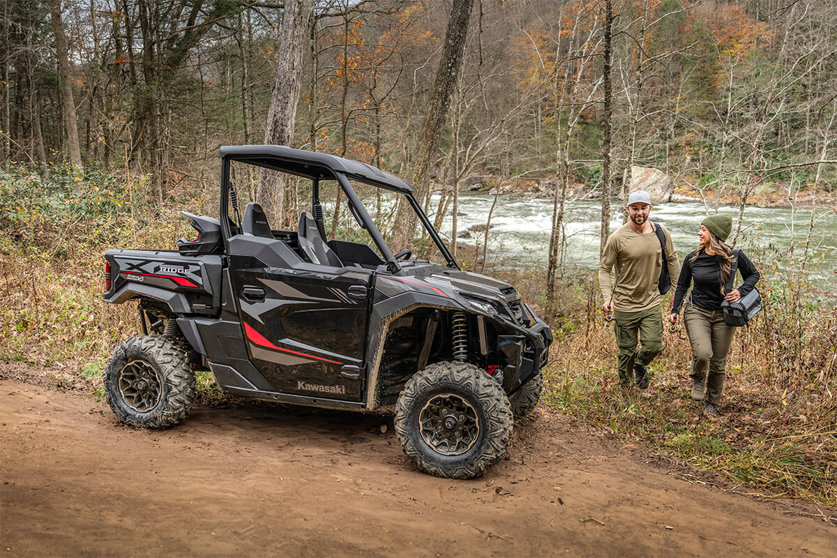 2025 Kawasaki RIDGE® XR Premium Side x Side OffRoad Performance