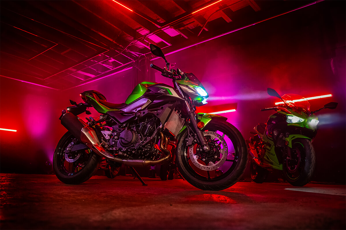 2024 Kawasaki Z500 ABS Naked Motorcycle Aggressive Z Styling